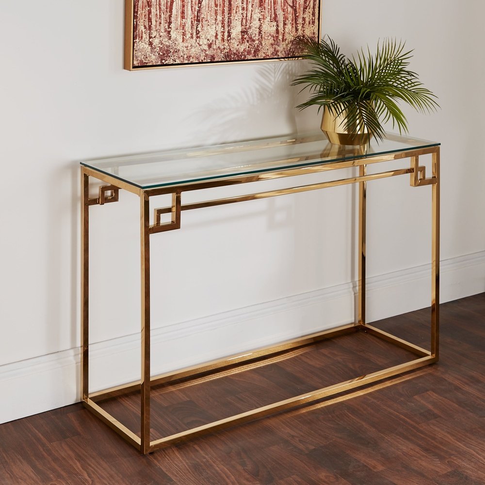  NativeHome-Native Home Cesar Console Table-Gold 053 