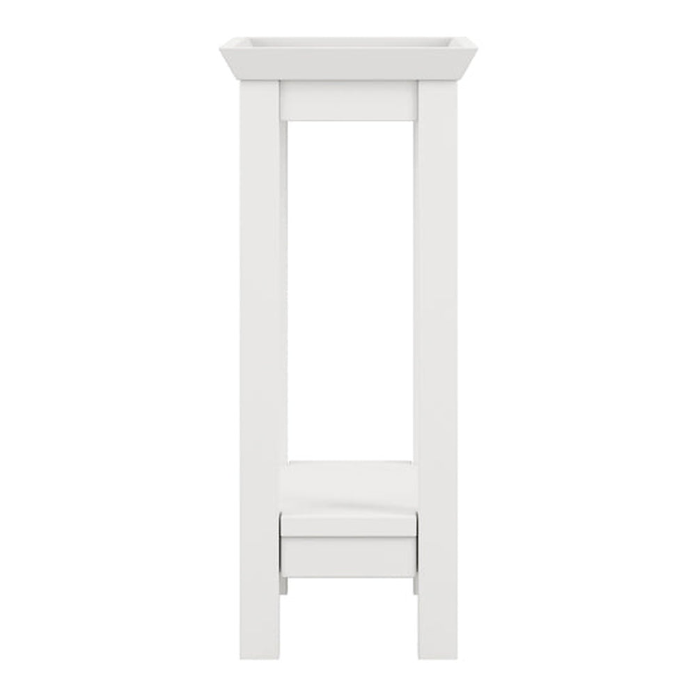 Mimi Rectangular Side Table - White LPD Home 4