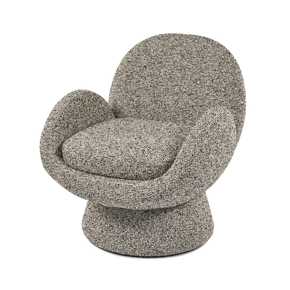 Arles Occasional Swivel Chair Crib 5 - Dexter Sparkle Stone LiangAndEimil 2
