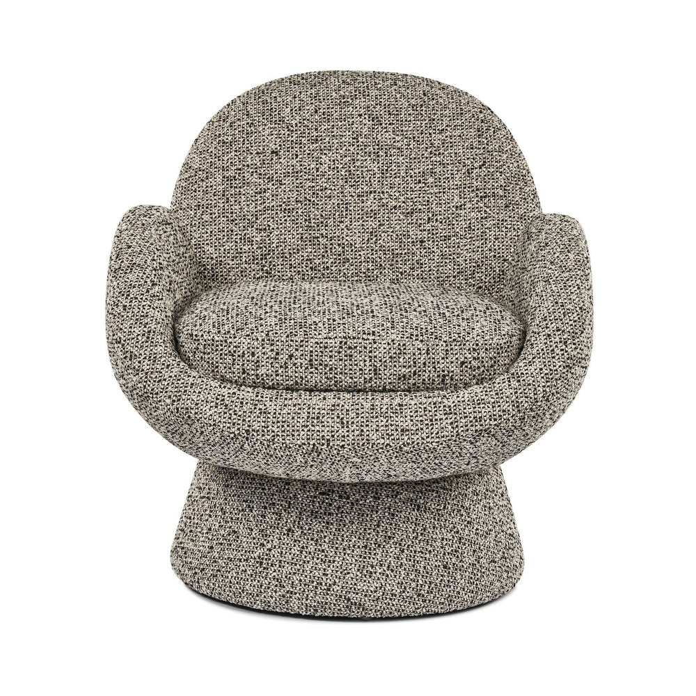 Arles Occasional Swivel Chair Crib 5 - Dexter Sparkle Stone LiangAndEimil 1