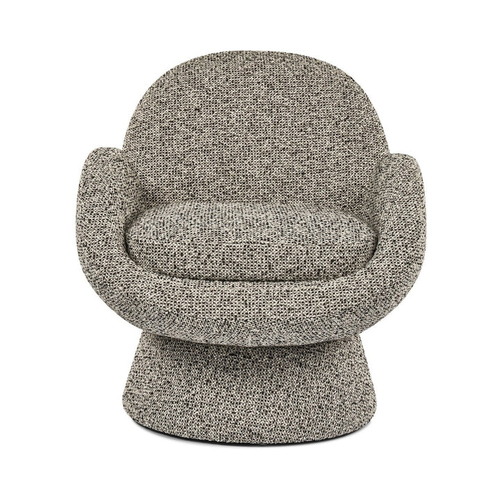 Arles Occasional Swivel Chair Crib 5 - Dexter Sparkle Stone LiangAndEimil 1