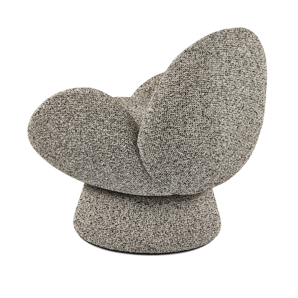 Arles Occasional Swivel Chair Crib 5 - Dexter Sparkle Stone LiangAndEimil 4