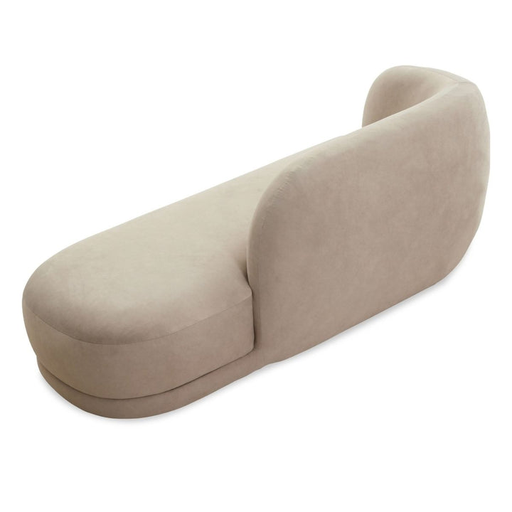 Curva Chaise Sofa (Crib 5) - Hopper Taupe