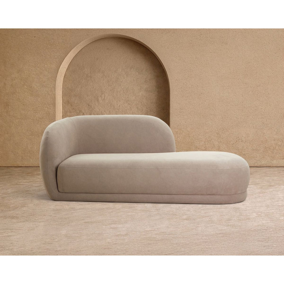 Curva Chaise Sofa (Crib 5) - Hopper Taupe