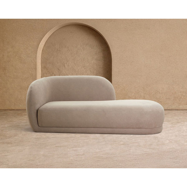 Curva Chaise Sofa (Crib 5) - Hopper Taupe