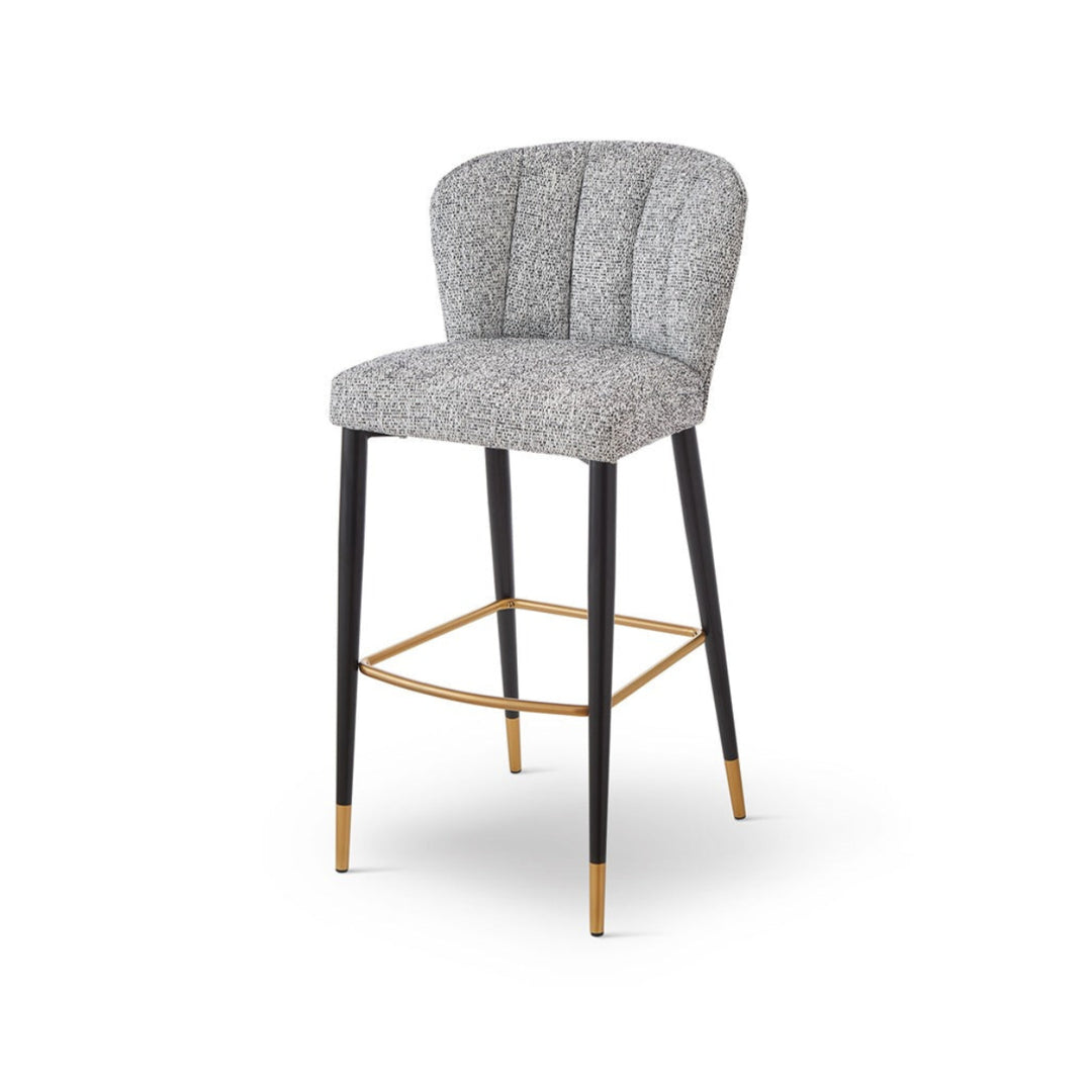 Maya Bar Stool Crib 5 - Talbot Freckle & Brushed Brass LiangAndEimil 3