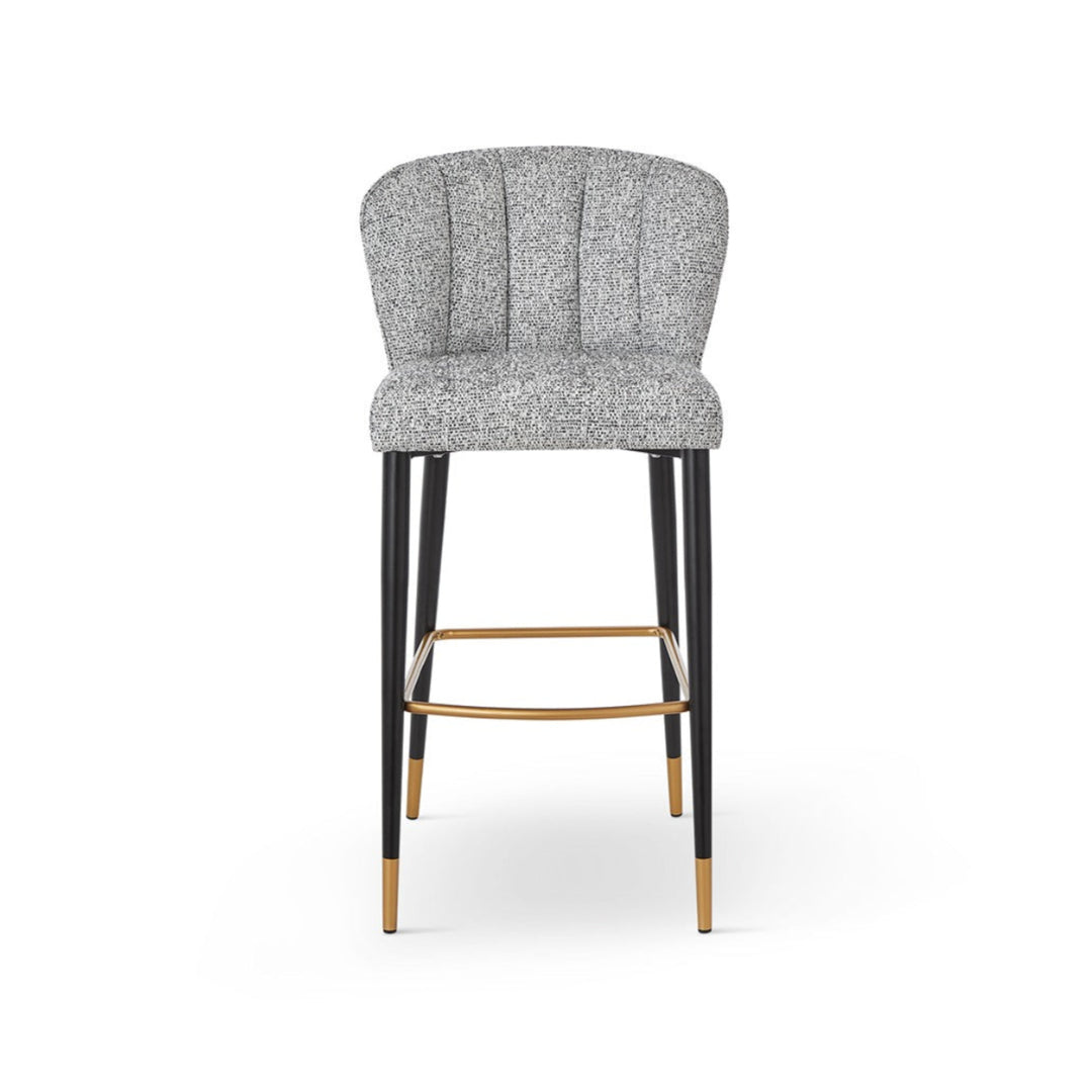 Maya Bar Stool Crib 5 - Talbot Freckle & Brushed Brass LiangAndEimil 1