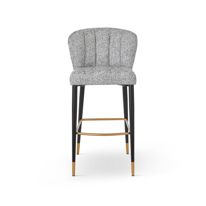 Maya Bar Stool Crib 5 - Talbot Freckle & Brushed Brass LiangAndEimil 1