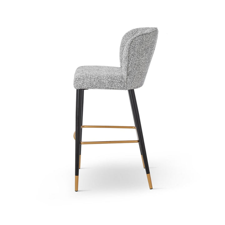 Maya Bar Stool Crib 5 - Talbot Freckle & Brushed Brass LiangAndEimil 4