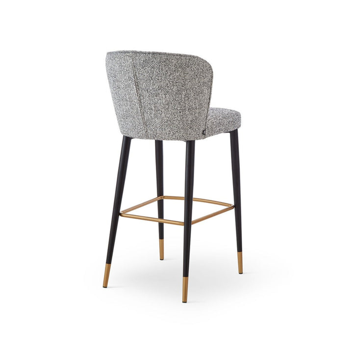 Maya Bar Stool Crib 5 - Talbot Freckle & Brushed Brass LiangAndEimil 6