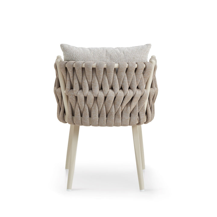 Charly Outdoor Dining Chair (Crib 5) - Forest Beige