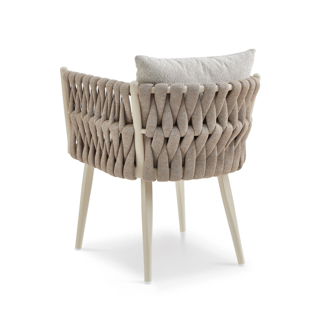Charly Outdoor Dining Chair (Crib 5) - Forest Beige