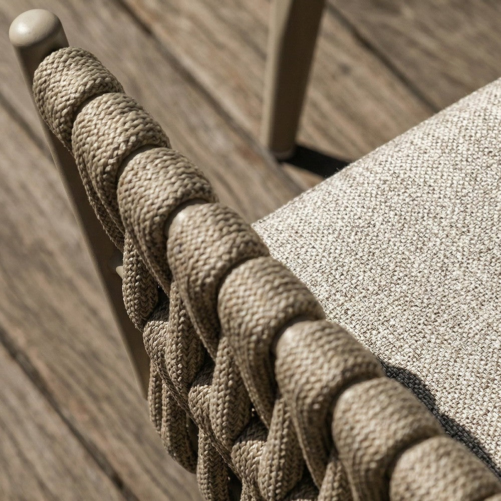 Charly Outdoor Dining Chair (Crib 5) - Forest Beige