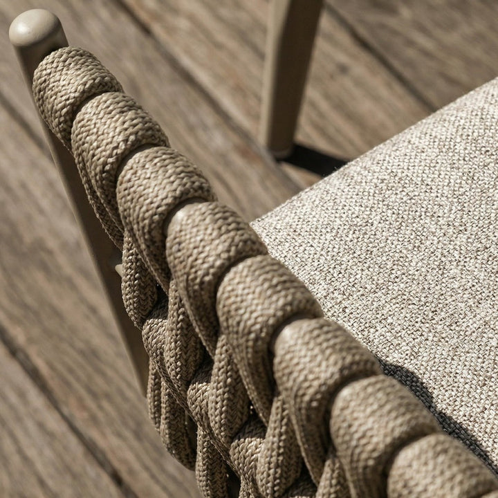 Charly Outdoor Dining Chair (Crib 5) - Forest Beige