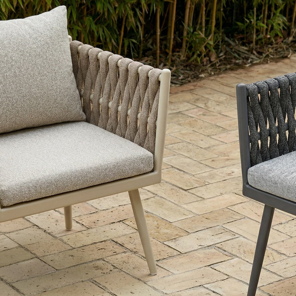 Charly Outdoor Dining Chair (Crib 5) - Forest Beige
