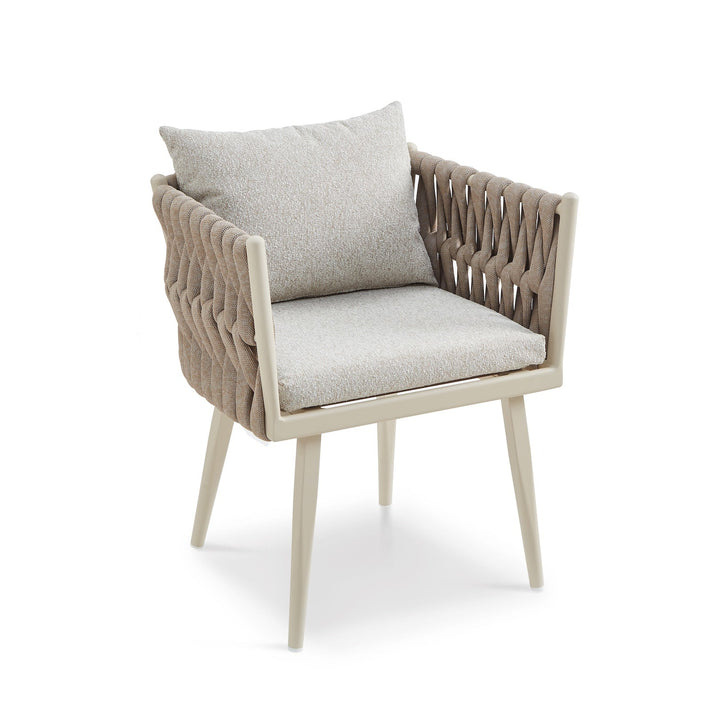 Charly Outdoor Dining Chair (Crib 5) - Forest Beige