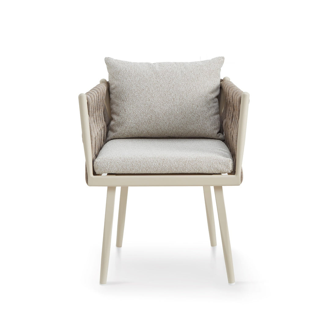 Charly Outdoor Dining Chair (Crib 5) - Forest Beige