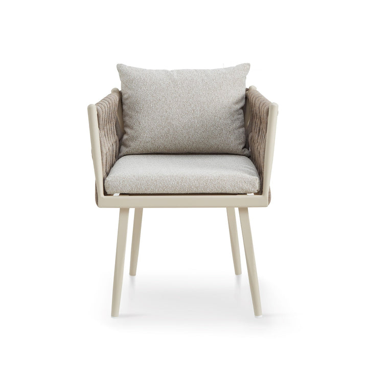 Charly Outdoor Dining Chair (Crib 5) - Forest Beige
