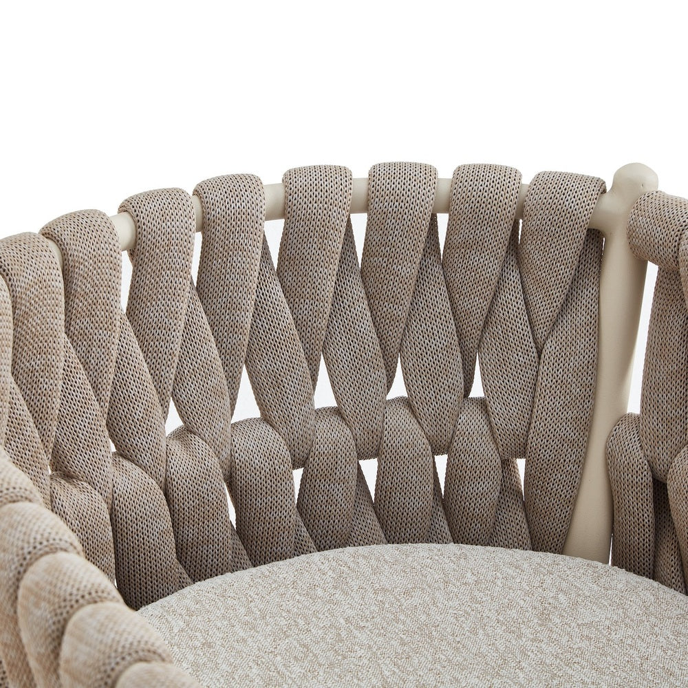 Charly Outdoor Dining Chair (Crib 5) - Forest Beige