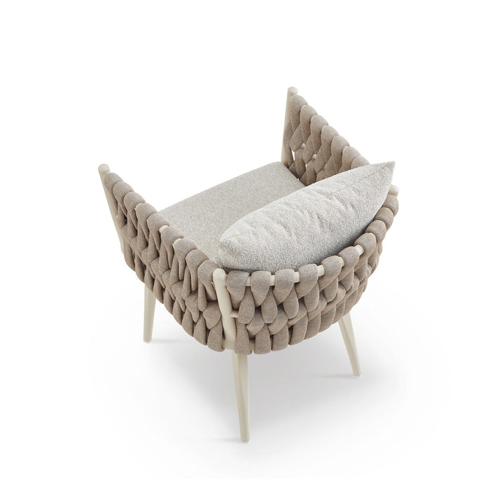 Charly Outdoor Dining Chair (Crib 5) - Forest Beige