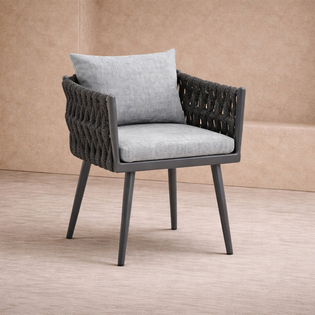 Charly Outdoor Dining Chair (Crib 5) - Hunter Stone