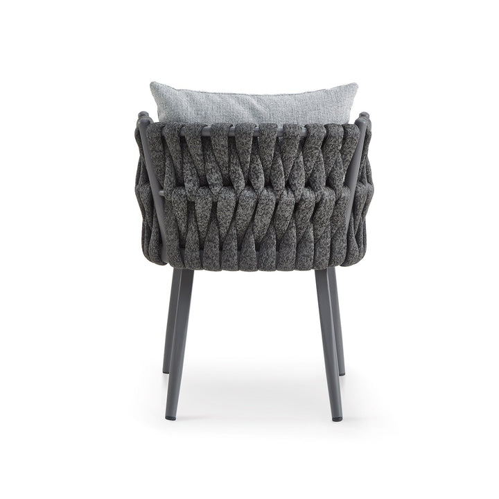 Charly Outdoor Dining Chair (Crib 5) - Hunter Stone