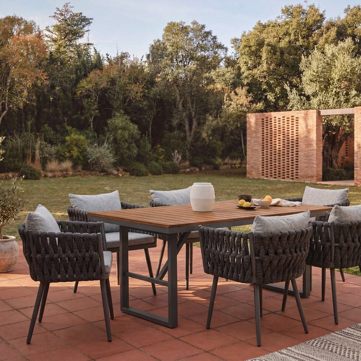 Charly Outdoor Dining Chair (Crib 5) - Hunter Stone