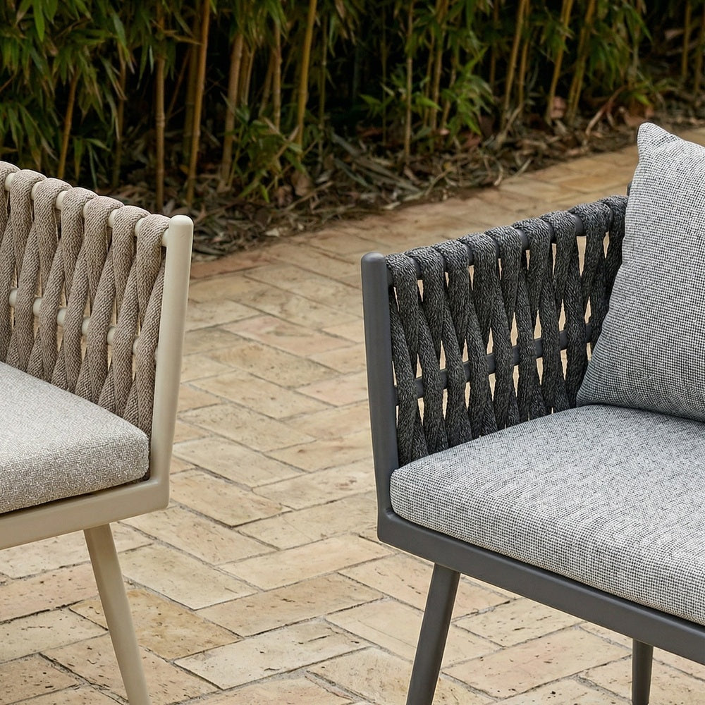 Charly Outdoor Dining Chair (Crib 5) - Hunter Stone