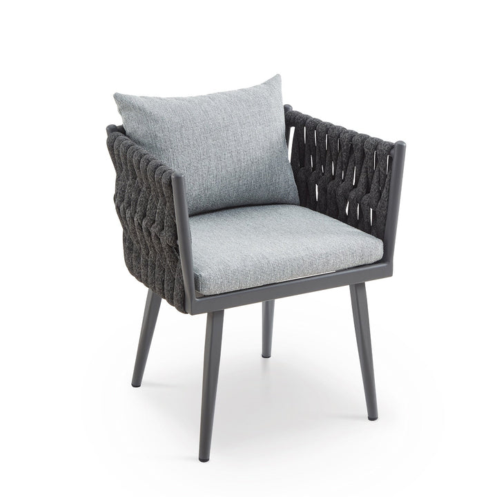 Charly Outdoor Dining Chair (Crib 5) - Hunter Stone
