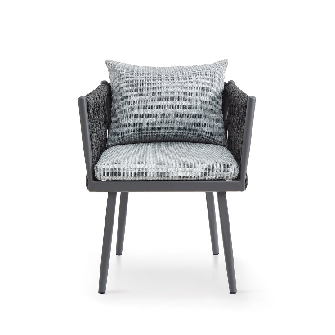 Charly Outdoor Dining Chair (Crib 5) - Hunter Stone