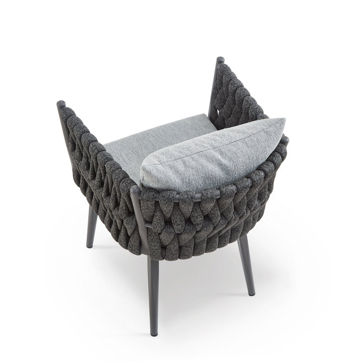 Charly Outdoor Dining Chair (Crib 5) - Hunter Stone