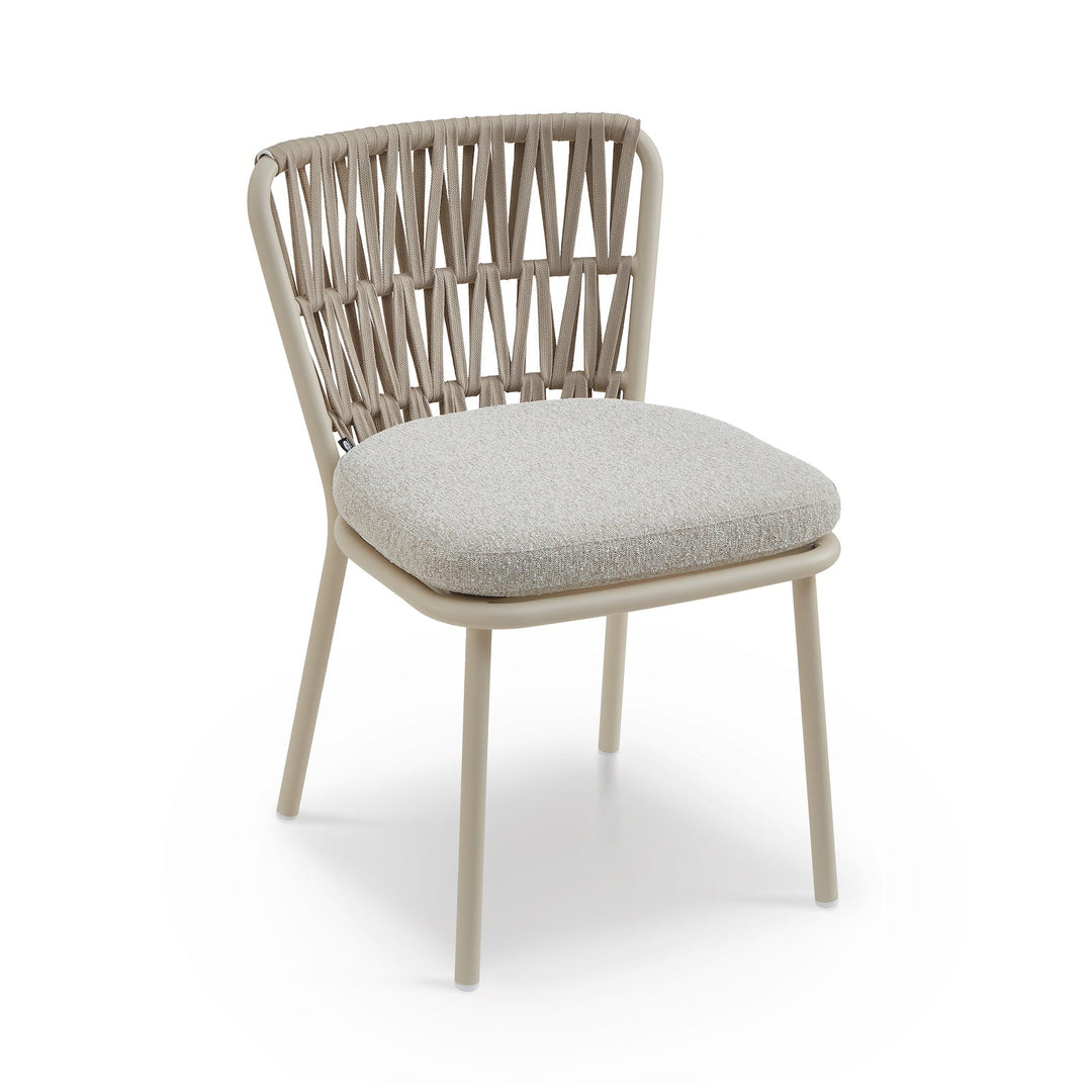 Ariana Outdoor Set of 2 Dining Chairs (Crib 5) - Forest Beige