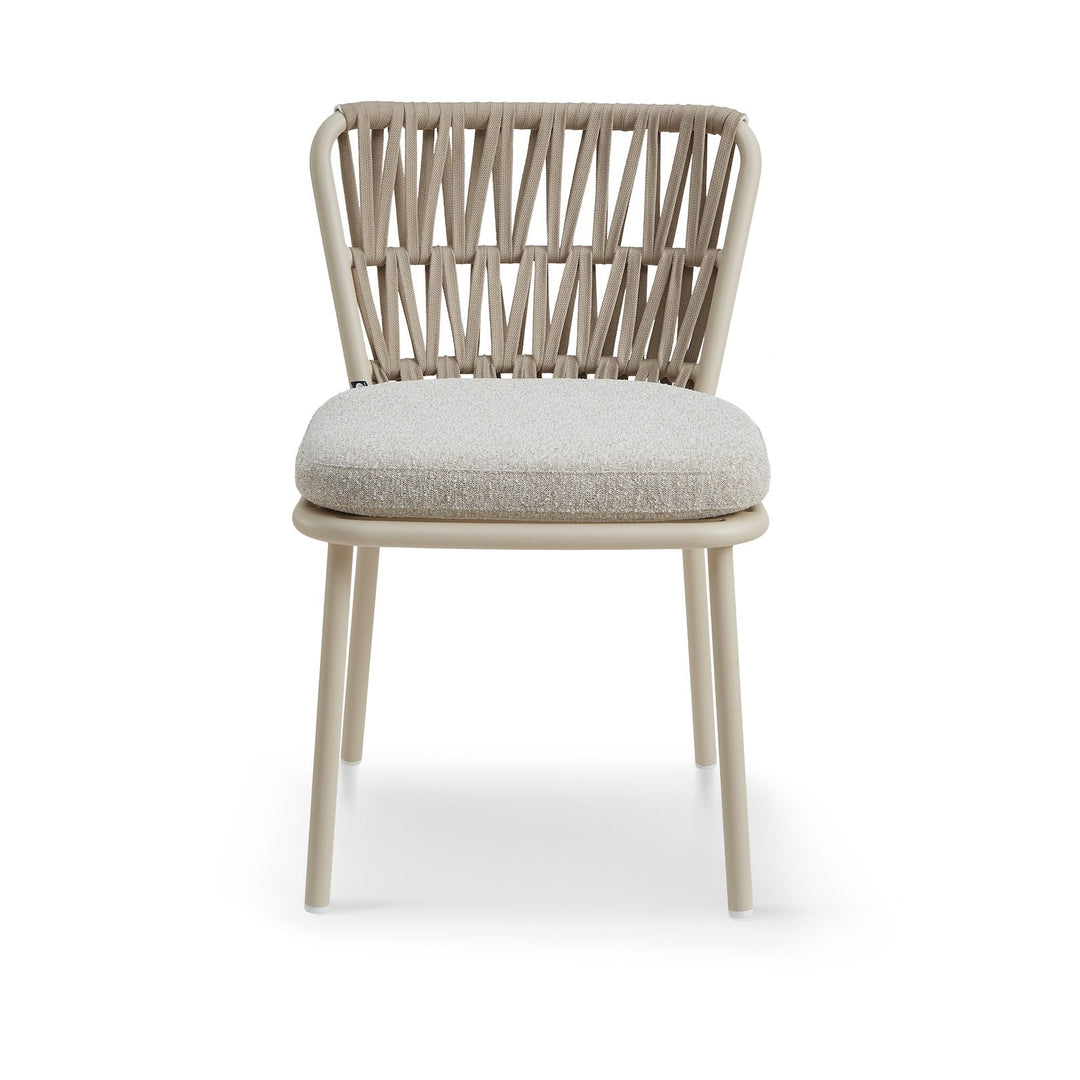 Ariana Outdoor Set of 2 Dining Chairs (Crib 5) - Forest Beige