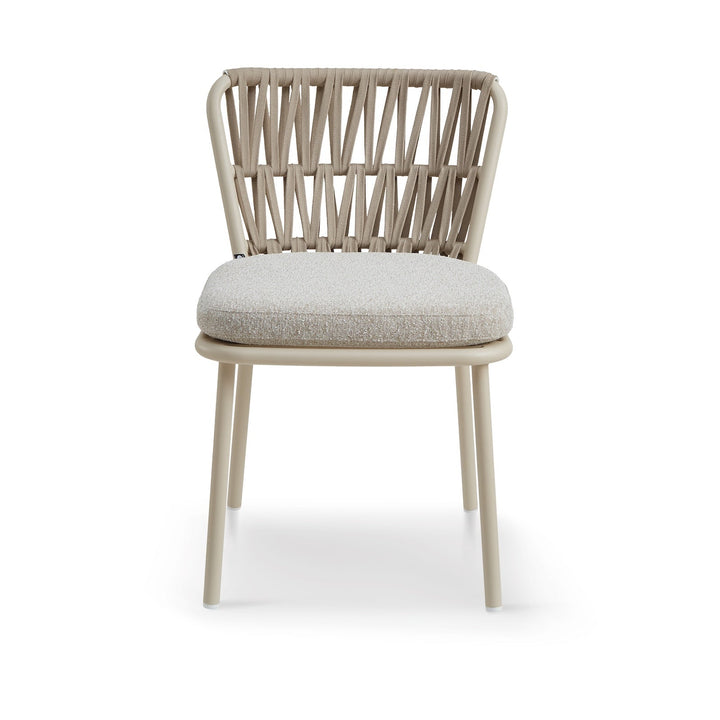 Ariana Outdoor Set of 2 Dining Chairs (Crib 5) - Forest Beige