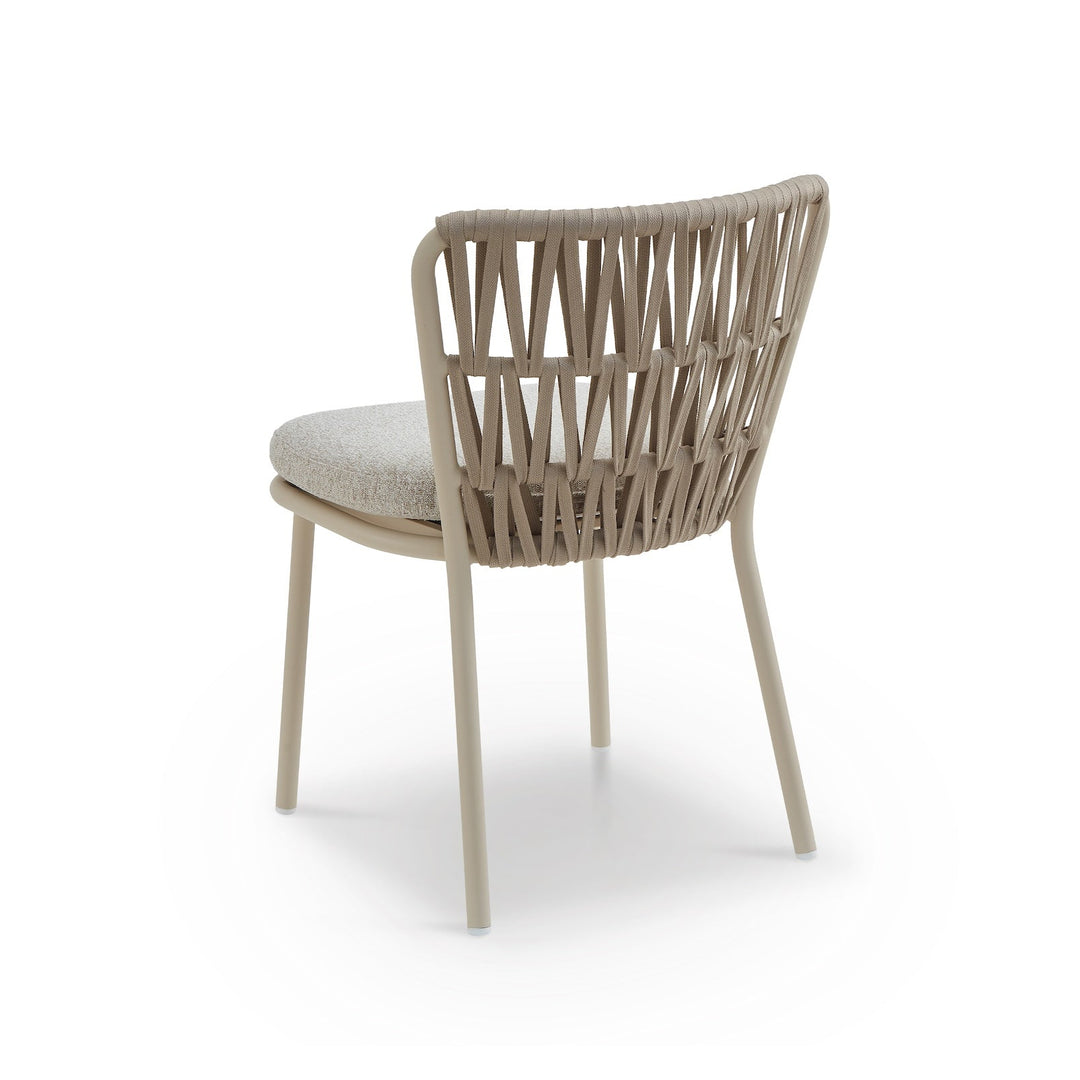 Ariana Outdoor Set of 2 Dining Chairs (Crib 5) - Forest Beige
