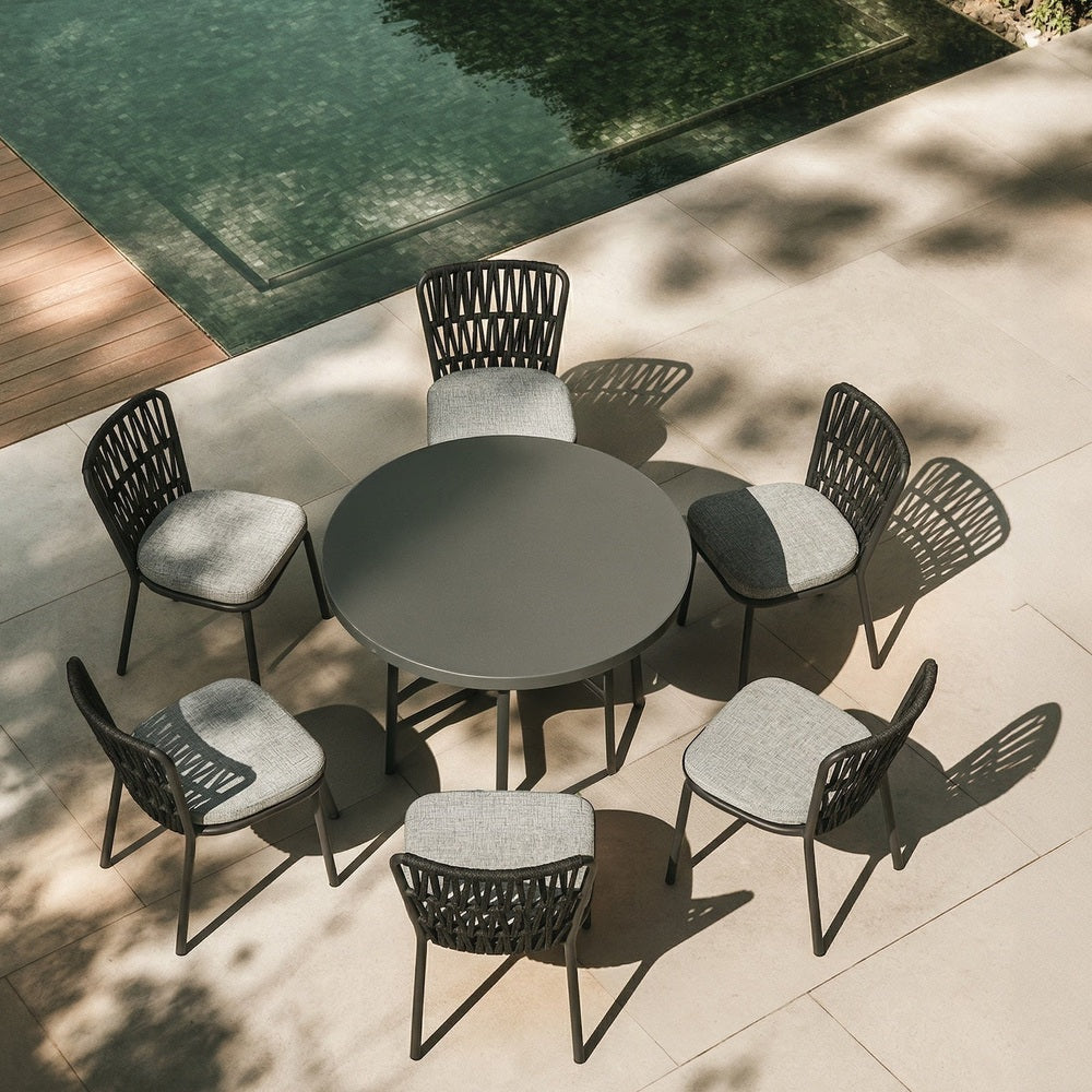 Ariana Outdoor Set of 2 Dining Chairs (Crib 5) - Hunter Stone
