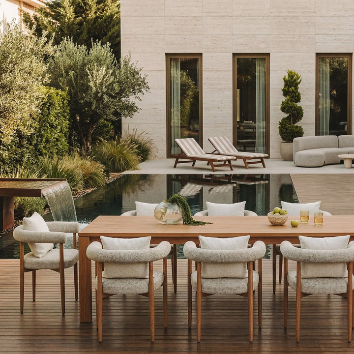 Nantes Outdoor Dining Chair (Crib 5) - Lima Beige