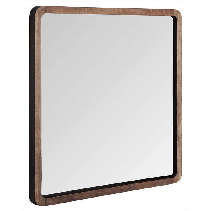 Cosmo Square Mirror 80x80cm - Recycled Teakwood
