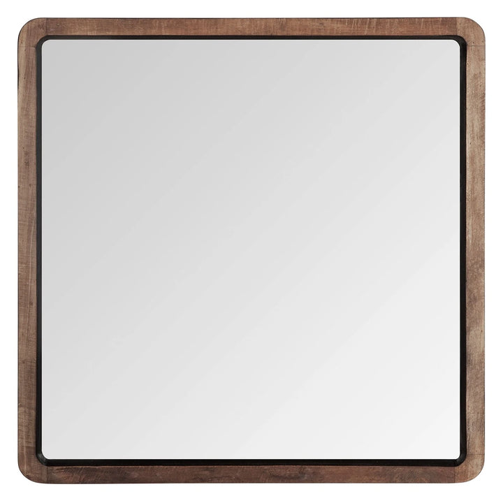 Cosmo Square Mirror 80x80cm - Recycled Teakwood