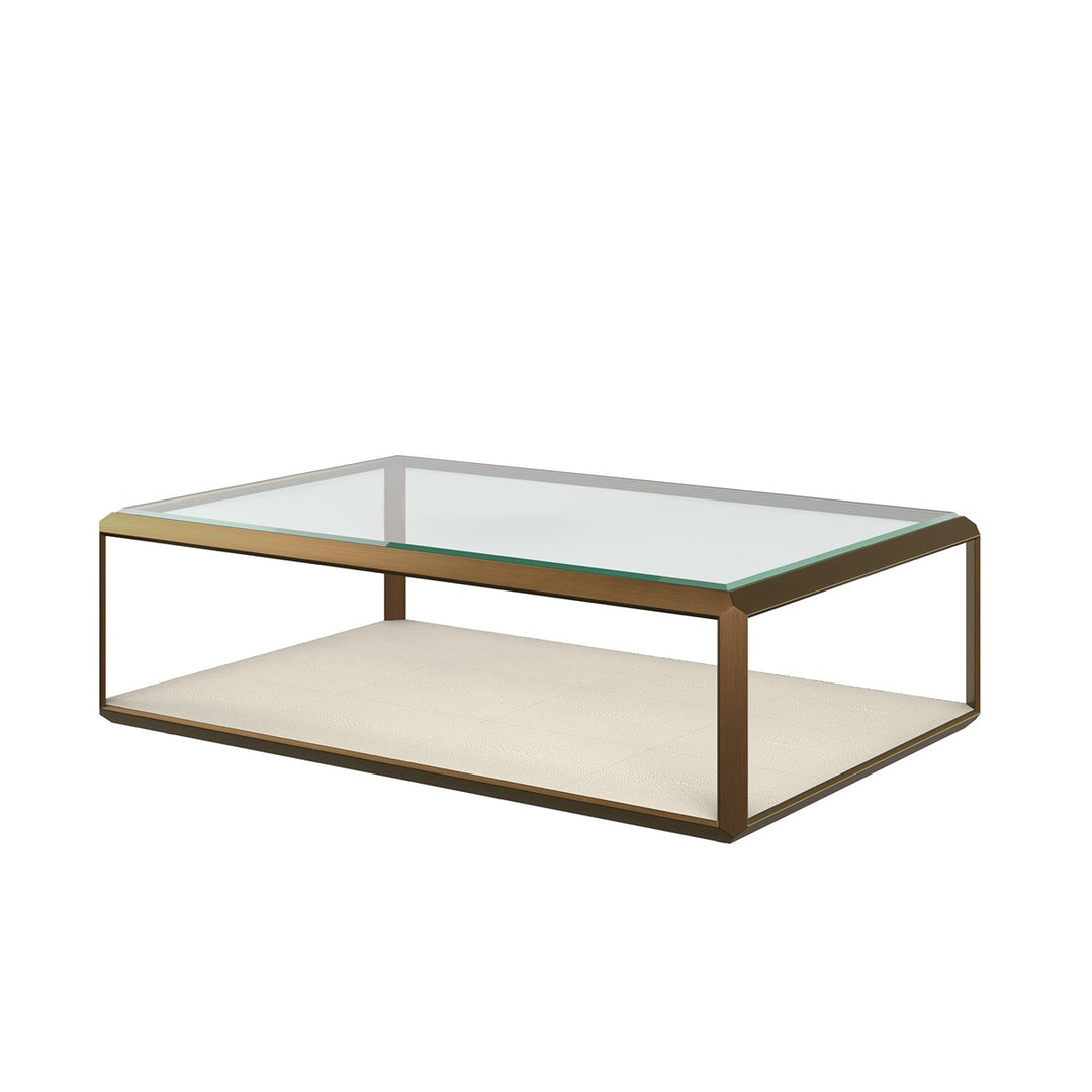 Elmley Rectangular Coffee Table - Ivory DIDesigns 3
