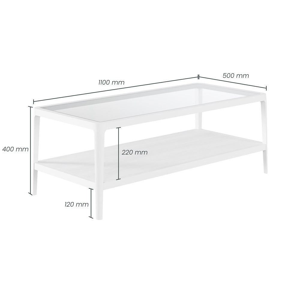 DI Designs Abberley Coffee Table - White