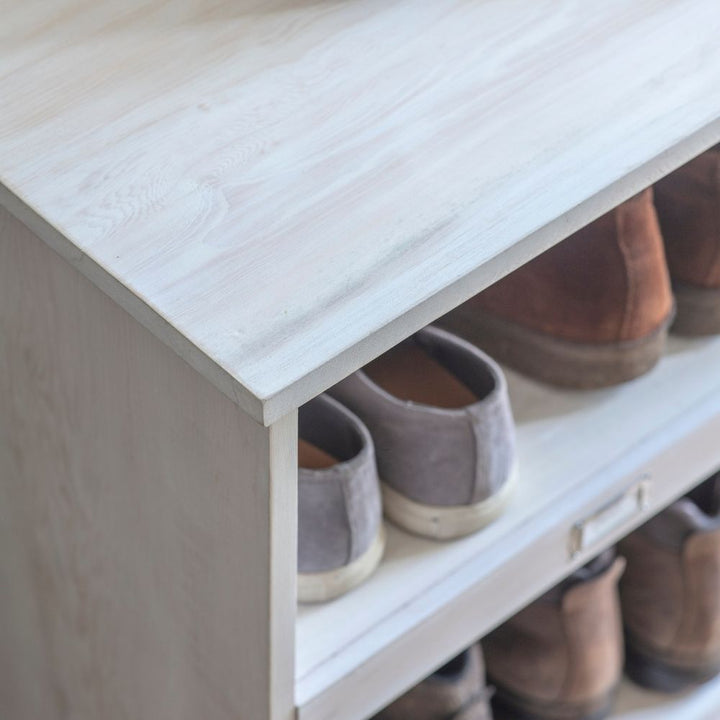 Clockhouse Oak & Beech Console Table - Black Garden Trading 4