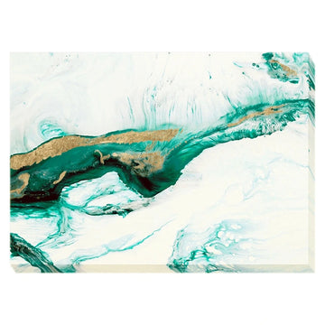 Jade Abstract Canvas