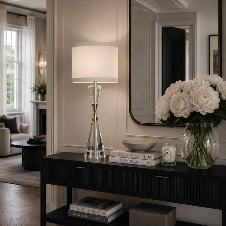 Cale Table Lamp - Crystal