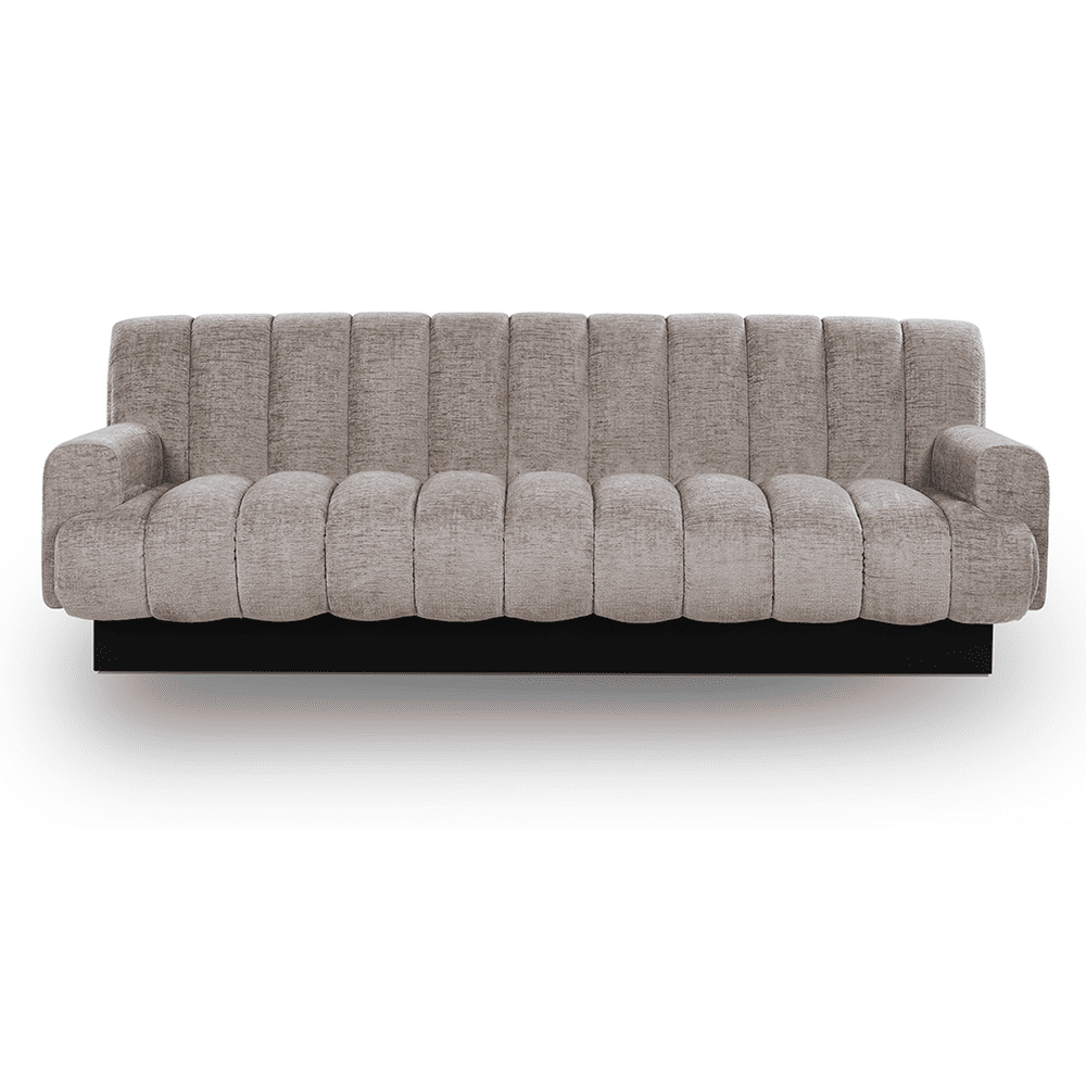 Liang & Eimil Keiron Sofa - Bennet Grey/Matt Black