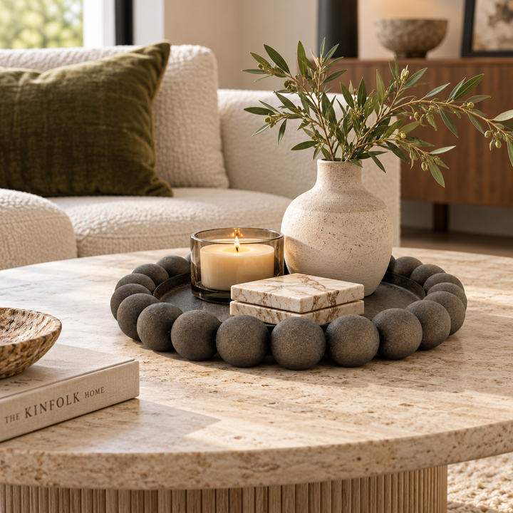 Marlow Tray - Antique Brass