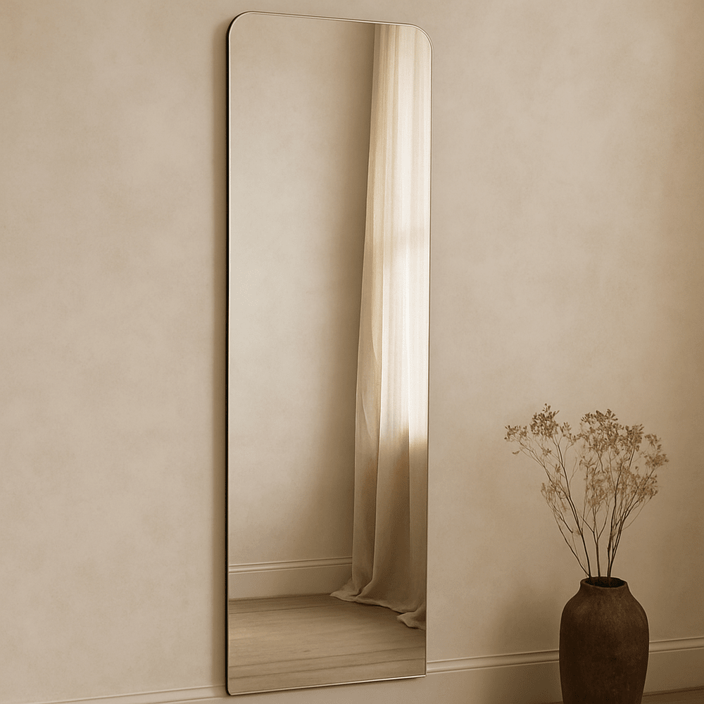 Rada Full Length Mirror 170x70cm - Black Yearn Mirrors 1