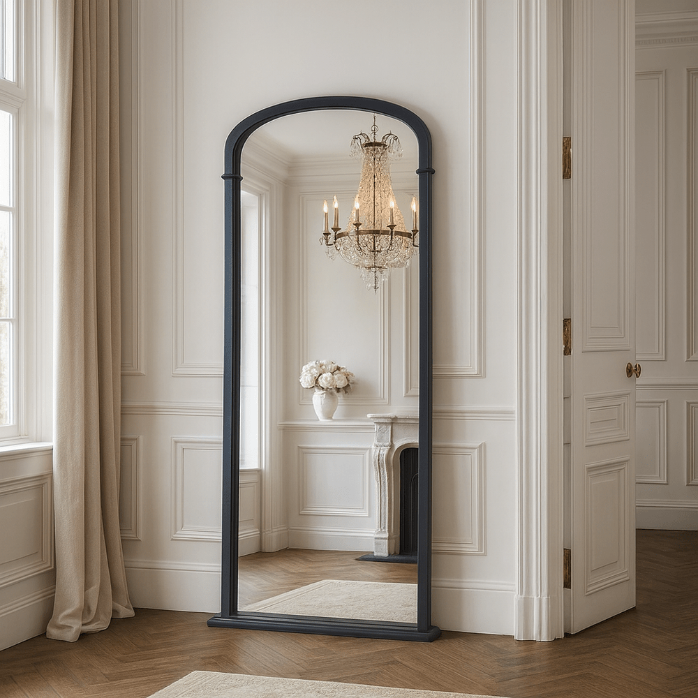Grace Full Length Mirror - Black Yearn Mirrors 1