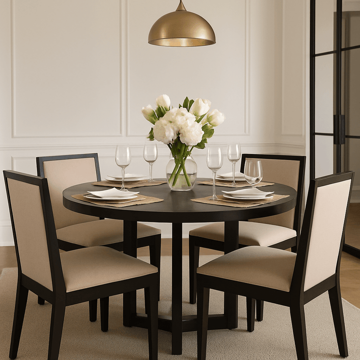 Iris 2 - 4 Seater Round Dining Table - Wenge Twenty Ten 2