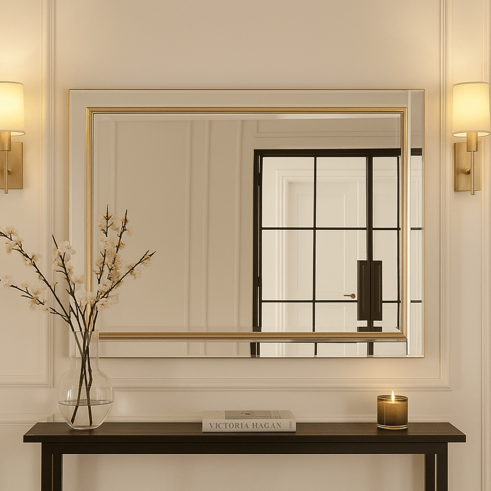 Yao Wall Mirror - Gold Yearn Mirrors 1